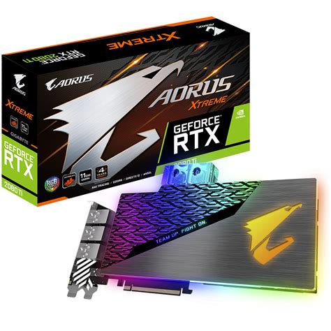 AORUS GeForce RTX 2080 Ti XTREME WATERFORCE WB 11GAORUS GIGABYTE Italia