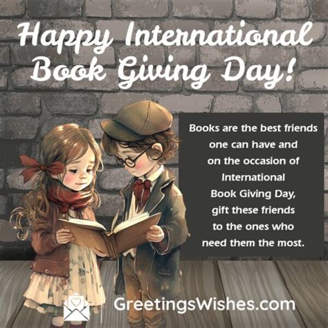 International Book Giving Day Wishes 14th February Greetings Wishes