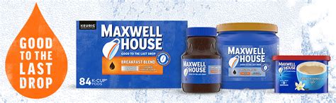 Amazon Maxwell House Intense Bold Dark Roast Ground Coffee 26 7