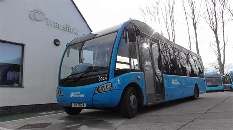 A Tour On Optare Solo Bus Translink Ulsterbus Parked At