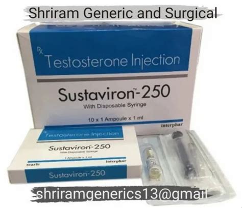 Liquid Testosterone Injection 250 Mg For Increase In Strength