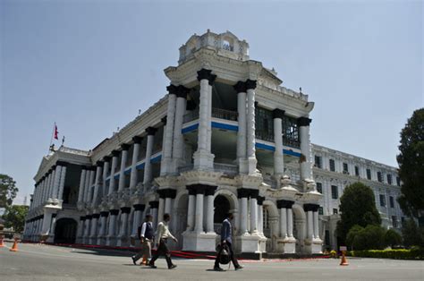 Now Kathmandus Singha Durbar Under Tight Security