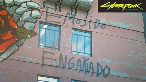 Emosido Enga Ado En Cyberpunk Grafiti Real Y Localizaci N