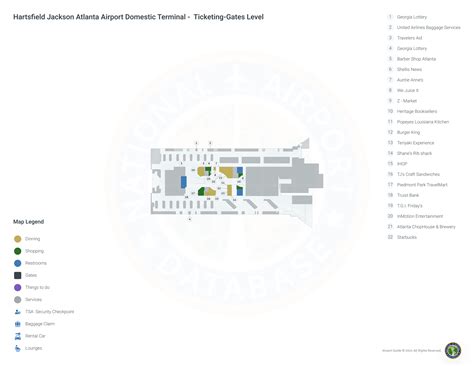 Hartsfield - Jackson Atlanta Airport ATL | Terminal Domestic