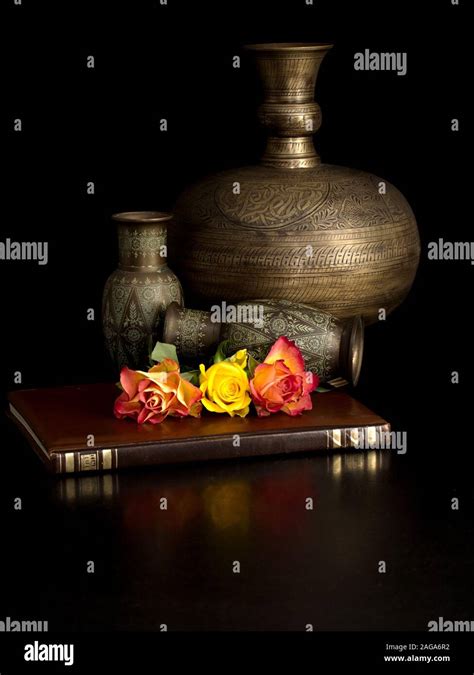 Brass And Copper Vases High Resolution Stock Photography And Images Alamy