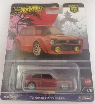 Hot Wheels Japan Historics Honda Civic Custom