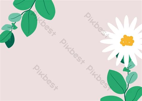 Pink Gray Cute Floral Background | EPS Free Download - Pikbest