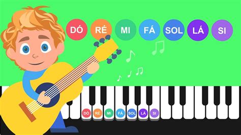 As Notas Musicais Dó Ré Mi Fá Sol Lá Si Educativo Infantil Youtube