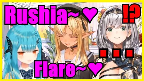 Noel Goes Crazy Over Flare Rushia Flirting In Front Of Her Ft Pekora