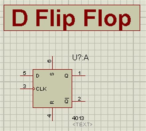 D Type Flip Flop Circuit Diagrams In Proteus The Engineering Projects