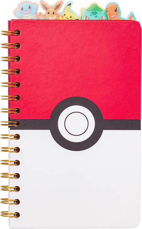 Silver Buffalo Pokemon Pokeball Starters Cuaderno Con