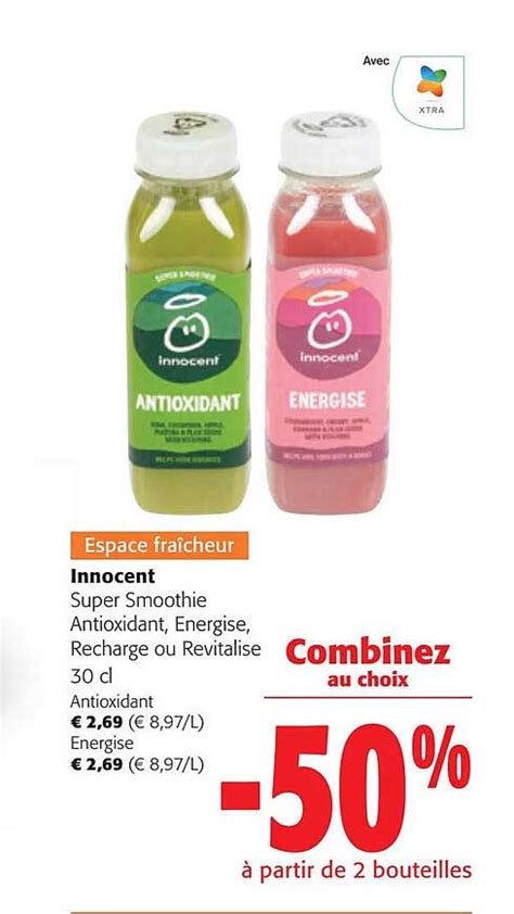 Promo Super Smoothie Antioxidant Energise Recharge Ou Revitalise