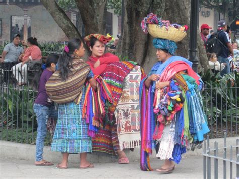 Traditional Mayan Clothes One People Many Cultures