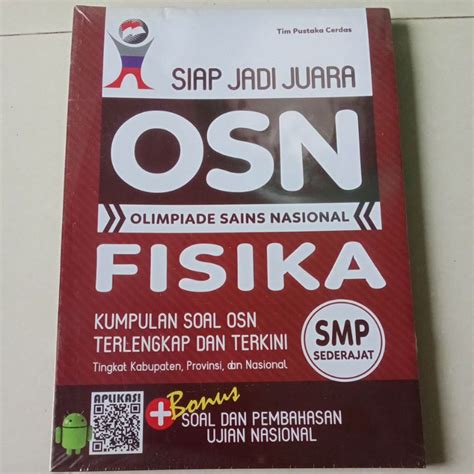 Jual Buku Siap Jadi Juara Osn Olimpiade Sains Nasional Fisika Untuk Smp