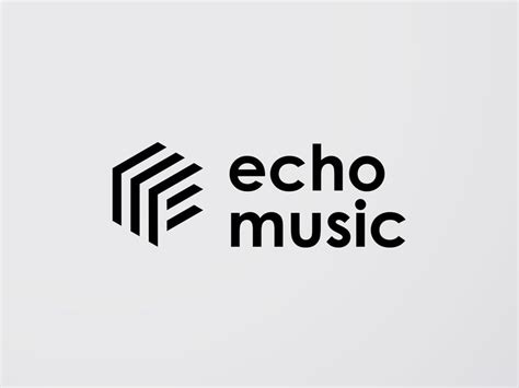 Echo Music Logo on Behance in 2024 | Music logo, Echo music, ? logo