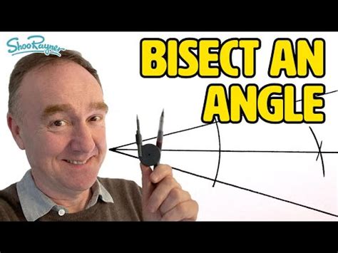 How to Bisect an Angle with a Compass – Shoo Rayner