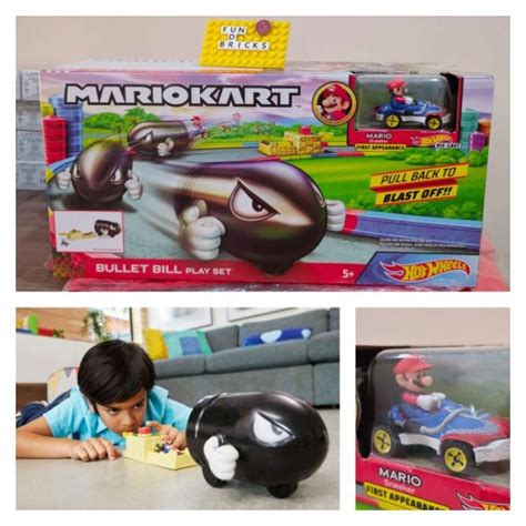 Promo Hot Wheels Mario Kart Bullet Bill Play Set Diskon Di Seller Qairina Store Cengkareng
