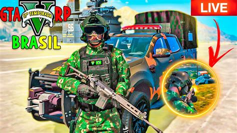 GTA 5 ROLEPLAY BRASIL EXÉRCITO VAI TE PEGAR 17ª TEMPORADA EP 60