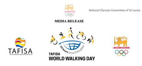 National Olympic Committee Of Sri Lanka Joins Tafisa World Walking Day 24 Hours Around The Globe