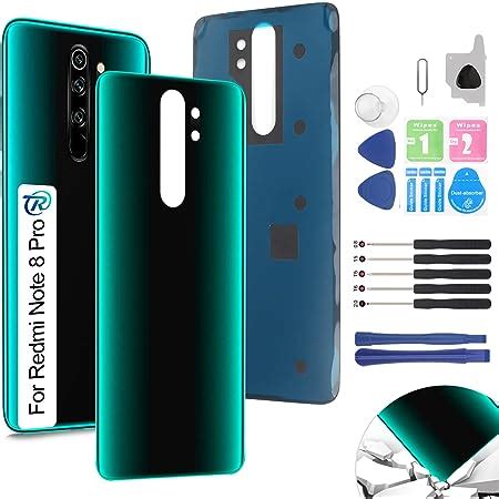 RongZy Ersatz für Xiaomi Note 8 Pro Backcover Akkudeckel batterietür