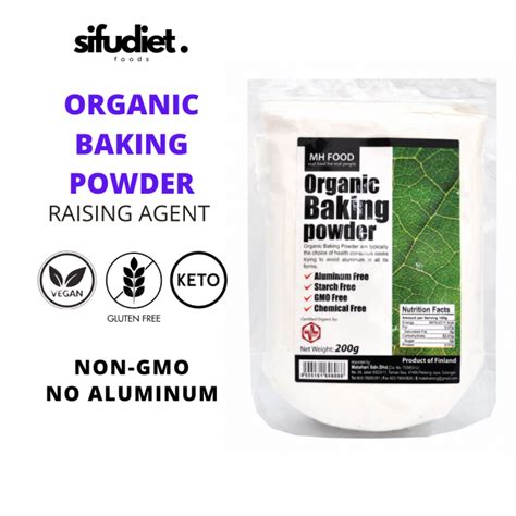 Mh Food Organic Baking Powder G Lazada