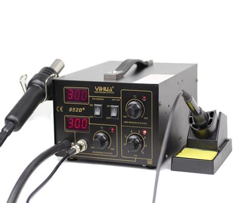 Kombinovaná horkovzdušná pájecí stanice WEP 852D+ s membránovým ...