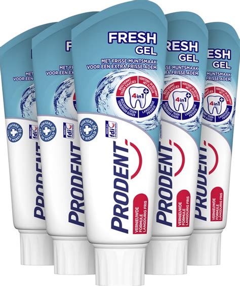 Prodent Fresh Gel Tandpasta X Ml Voordeelverpakking Bol