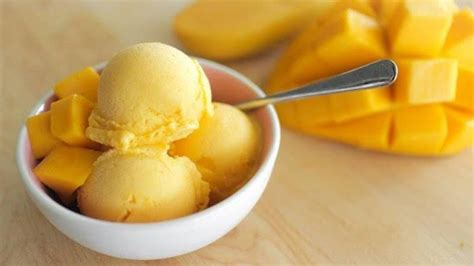 Seger Banget Resep Es Krim Mangga Kesukaan Si Kecil