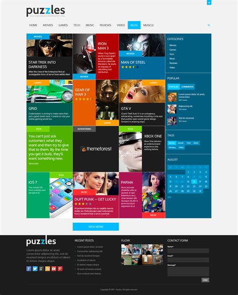 Puzzles | WP Magazine / Review with Store WordPress Theme + RTL by ThemeREX