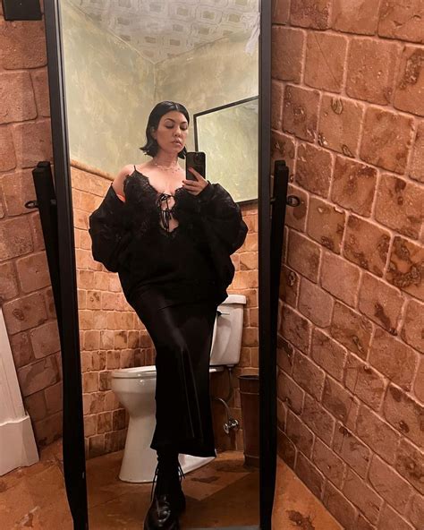 Kourtney Kardashian Flaunts Cleavage In Lace Lingerie Top And Makes Out