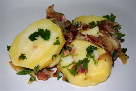 Ensalada De Patatas Con Bacon Kartoffelsalat Mit Speck Receta