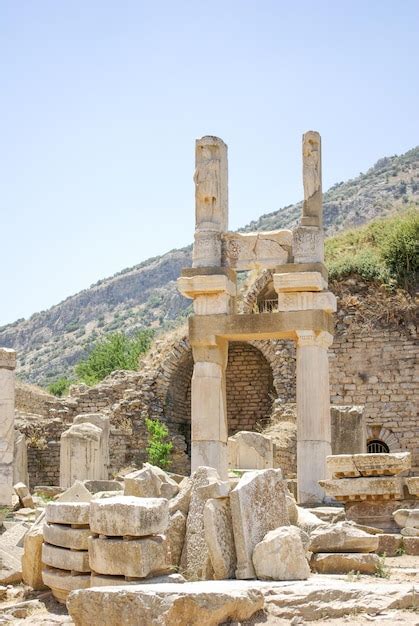 Premium Photo Temple Of Domitian Of Ephesus