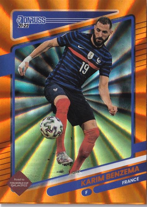 Yahoo オークション 2021 Panini Donruss Soccer Karim Benzema Oran