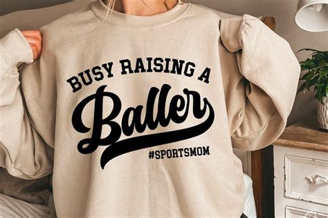 Busy Raising A Baller Svg Png Eps Sports Mom Svg Trendy