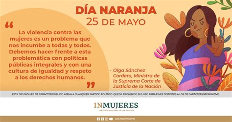 Inmujeres México on Twitter Hoy es DíaNaranja Recordemos que las