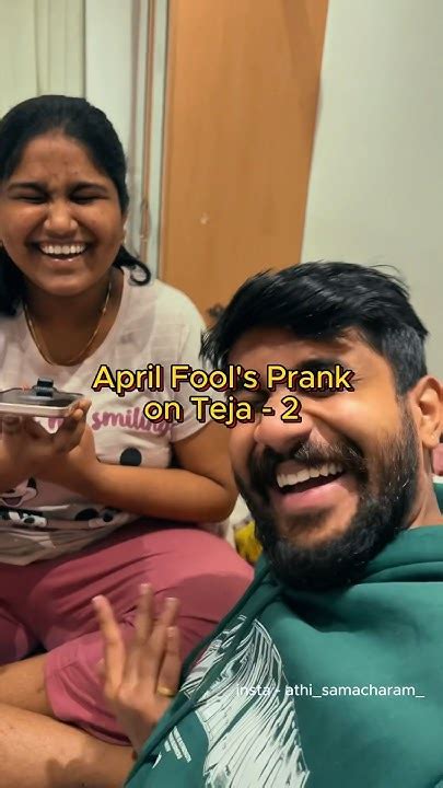 April Fools Prank On Teja 2 🤣 Shorts Pranks Prank Aprilfools