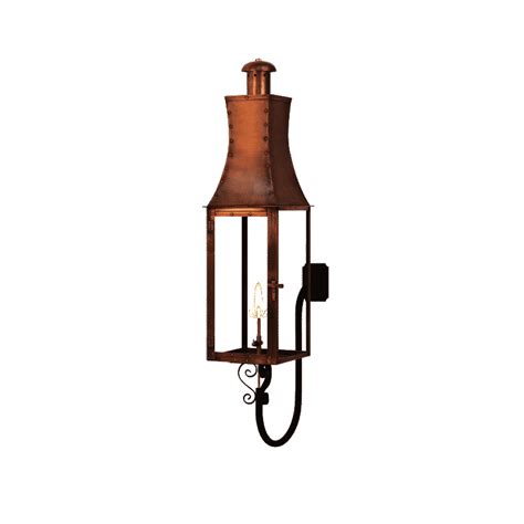 Churchill Lantern with S-Scroll Gooseneck Bracket – Gaslights.com