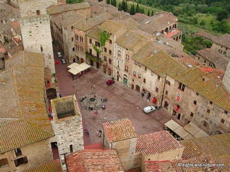 San Gimignano - areal view (2)