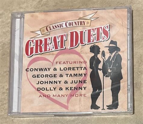 Classic Country Great Duets Time Life Various Artists Cd New Factory