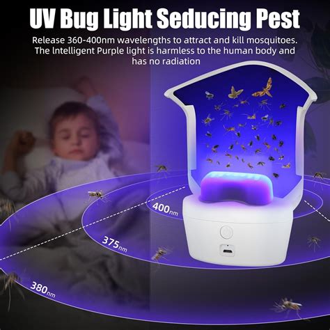 jahyshow gnat traps  house indoor    rechargeable flying insect