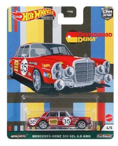 駿河屋 1 64 メルセデスベンツ 300 SEL 6 8 AMG Hot Wheels カーカルチャー ドイチュラント デザイン GRJ73 ホットウィールhotwheels