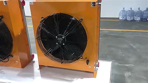 Hm Ah Wind Cooled Oil Cooler Heat Exchanger Hydraulic Fan Oil