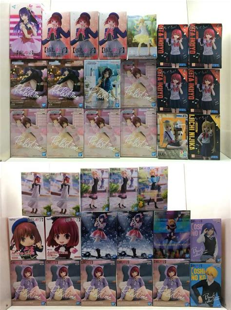 【未使用に近い】01wy1281 プライズフィギュア 36点まとめ 推しの子 ぼっち・ざ・ろっく！ アイドルマスター ほぼ未開封 中古品の落札