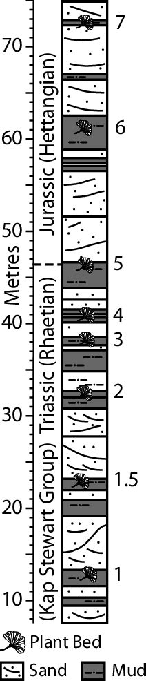 Schematic Sedimentary Log Of The Astartekl Ft Section Adapted From