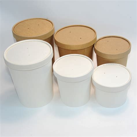 Eco Friendly Biodegradable Food Packaging Paper Hot Soup Cup With Lid Cup And Paper Cup Price