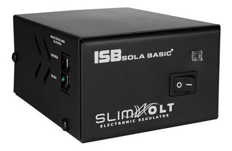 Isb Sola Basic Slimvolt Regulador De Voltaje Va Gabinet Mercadolibre