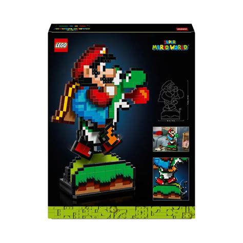 LEGO 71438 Super Mario & Yoshi Set, Retro Gaming Fun at Amazon for £99. ...