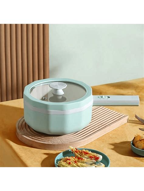 Nicht Klebende Elektrische Hot Pot Und Nudeltopf 1 5l Fassungsvermögen Schnellkochtopf Für
