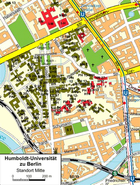 lageplan inst Institut für Biologie