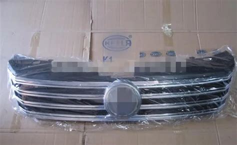 Free Shipping Original Abs Chrome Front Grille Around Trim Racing Grills Trim Fit For Passat B7